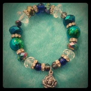 Beaded Bracelet With Pendant